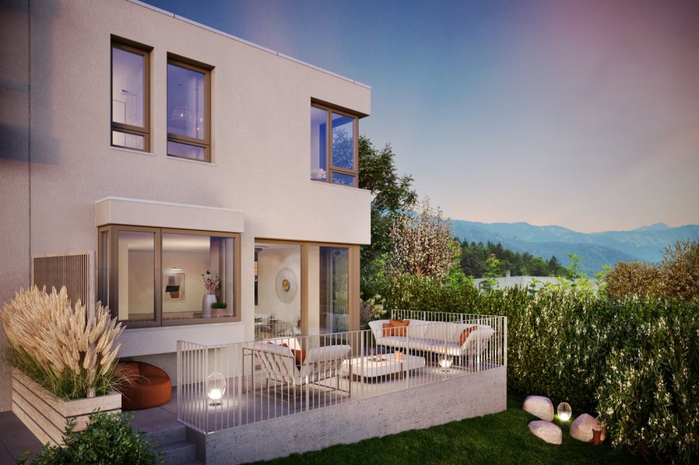Moderne Neuvilla mit Dachgiebel und Garten - sofort verfügbar -  Bild 3