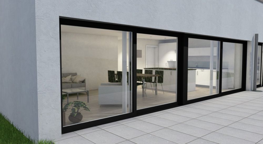 Neubau 4½ Erdgeschosswohnungen mit grosszügigen Landanteilen im Guldifeld 3182 Ueberstorf -  Bild 4