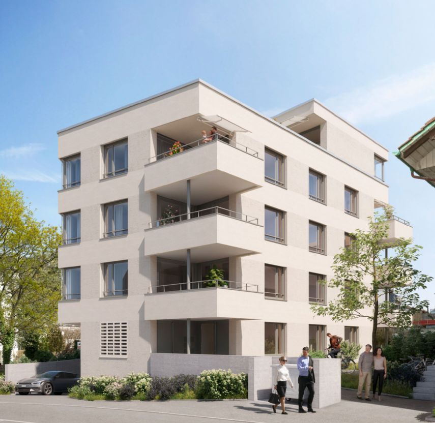 Moderne 3.5-Zimmer-Neubauwohnung mit Balkon in Neuenhof -  Bild 1