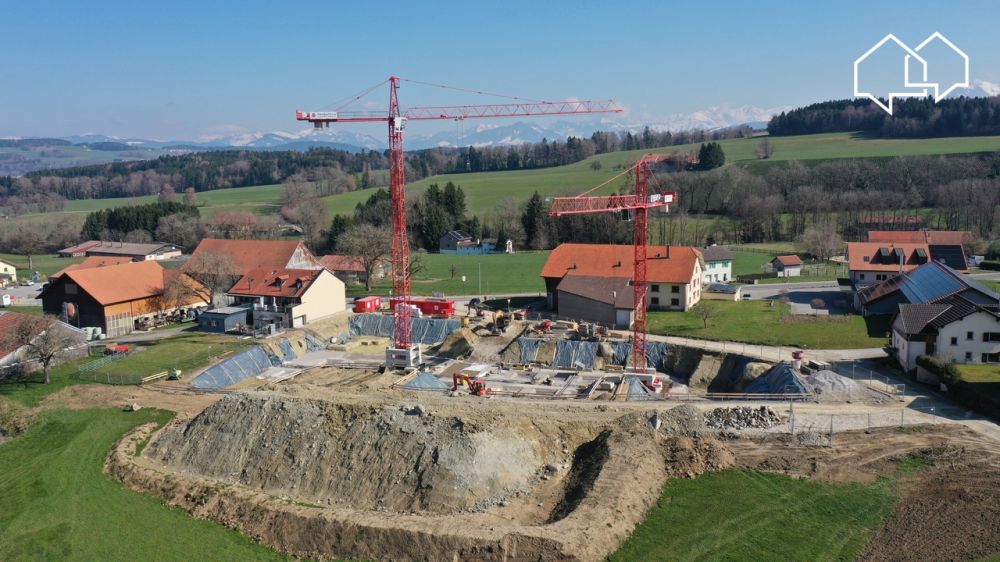 Appartement de 3.5 pièces au 1er étage (bâtiment 2 - lot 6) - Chantier