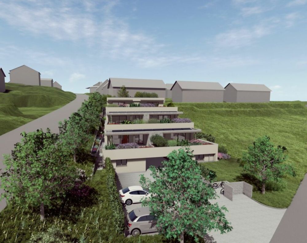 5 1/2 - Zimmer Terrassenhaus TH3 mit grosser Terrasse - Bild 1