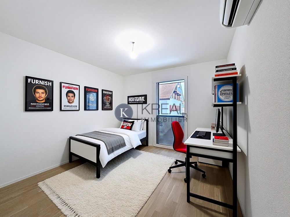 Appartement de 4.5 pièces avec balcon et suite parentale -  Bild 5