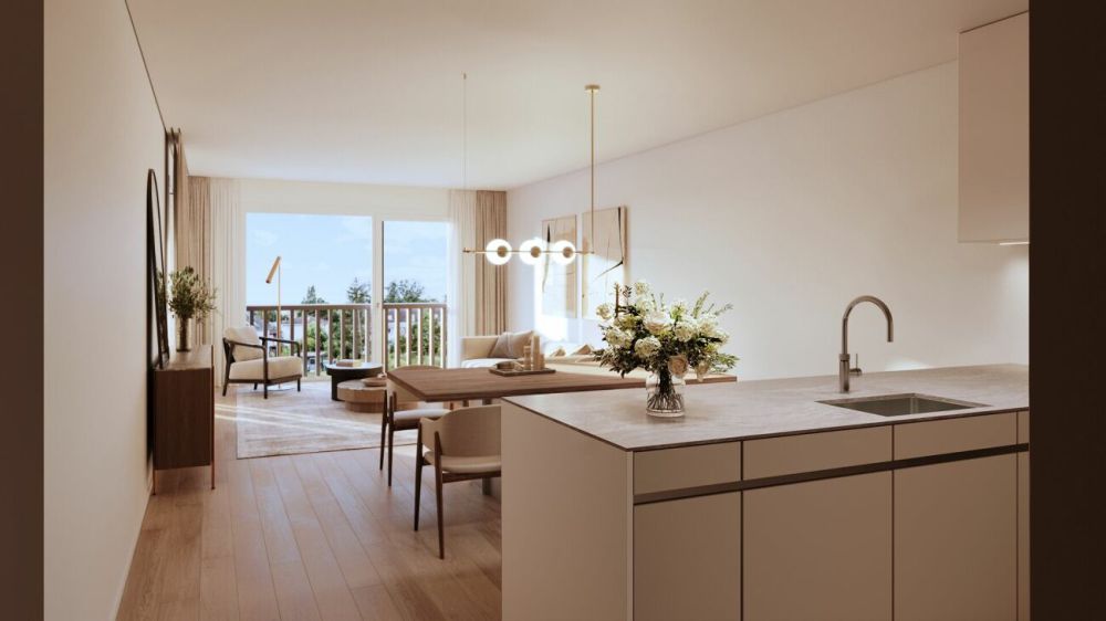 4.5-Zimmer-Attikawohnung mit 130 m² Wohnfläche und 49 m² Terrasse -  Bild 1