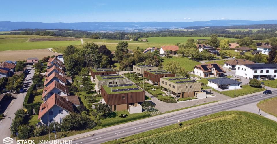 Votre future villa à Prez-vers-Noréaz [Villa 8] - Maison jumelée 5.5 pièces - image - 1