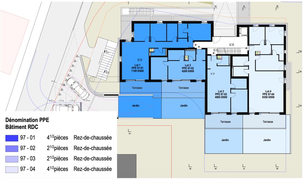 Neue 4.5-Zimmer-Wohnung in Remaufens – lot01 -  Bild 6