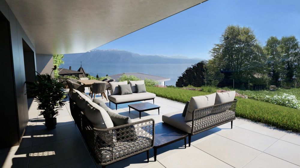 Superbe duplex avec vue sur le lac Léman -  Bild 13
