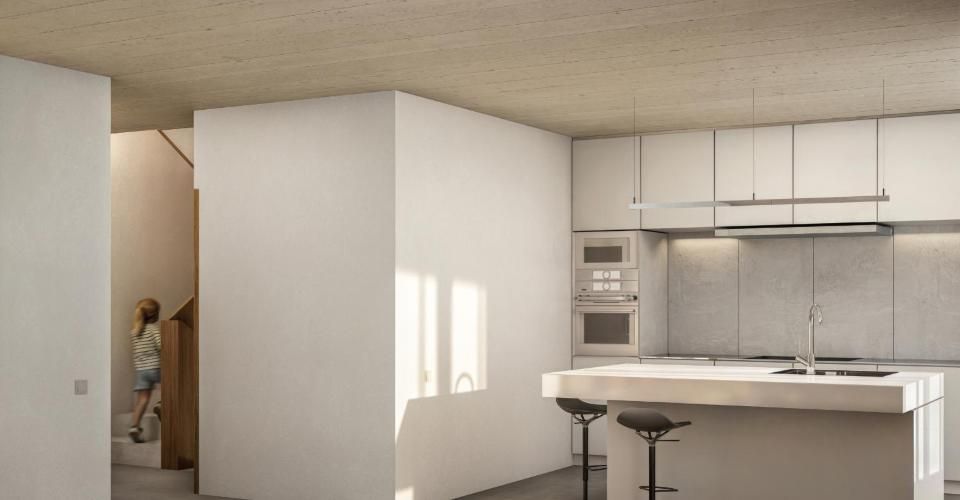 Villa contemporaine - THPE Minergie-P et autorisation en force - Maison jumelée 6 pièces - image - 7