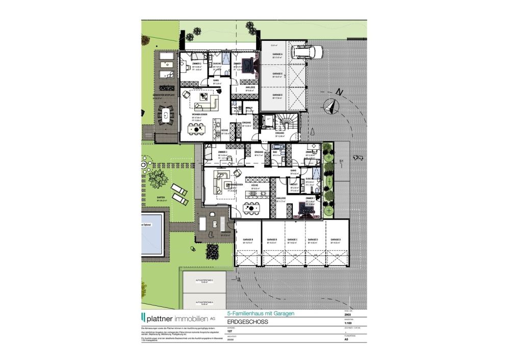 3.5 Zimmer Attika-Wohnung mit 140m2 Terrasse -  Bild 10