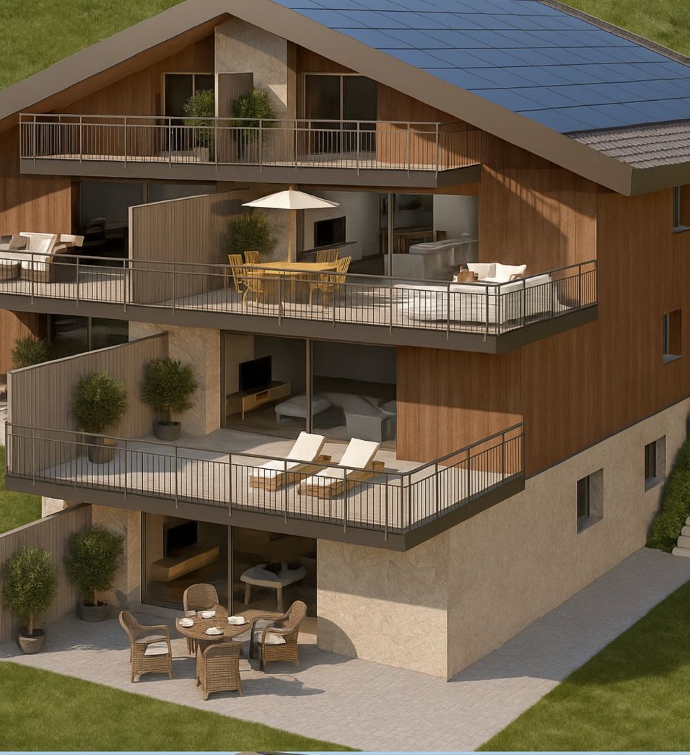 Magnifique appartement de 3,5 pièces à Montana avec vue imprenable -  Bild 1