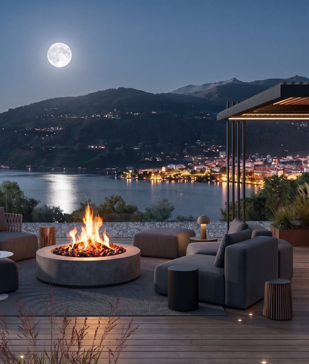 MONTAGNOLA - ATTICO DI LUSSO CON VISTA LAGO E ROOF TOP -  Bild 13