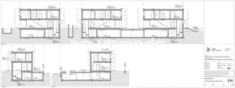 Außergewöhnliche Villa mit großer Fläche und privatem Pool - piani esecutivi 4