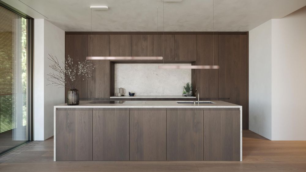 Villa Vinea 6 (3D Visualisierungen by dreisicht GmbH) - Küche - (c) dreisicht GmbH