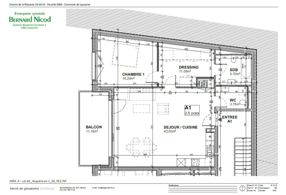 Résidence neuve à Chailly ! Appartement de 2.5 pièces avec balcon plein sud - Bild 4