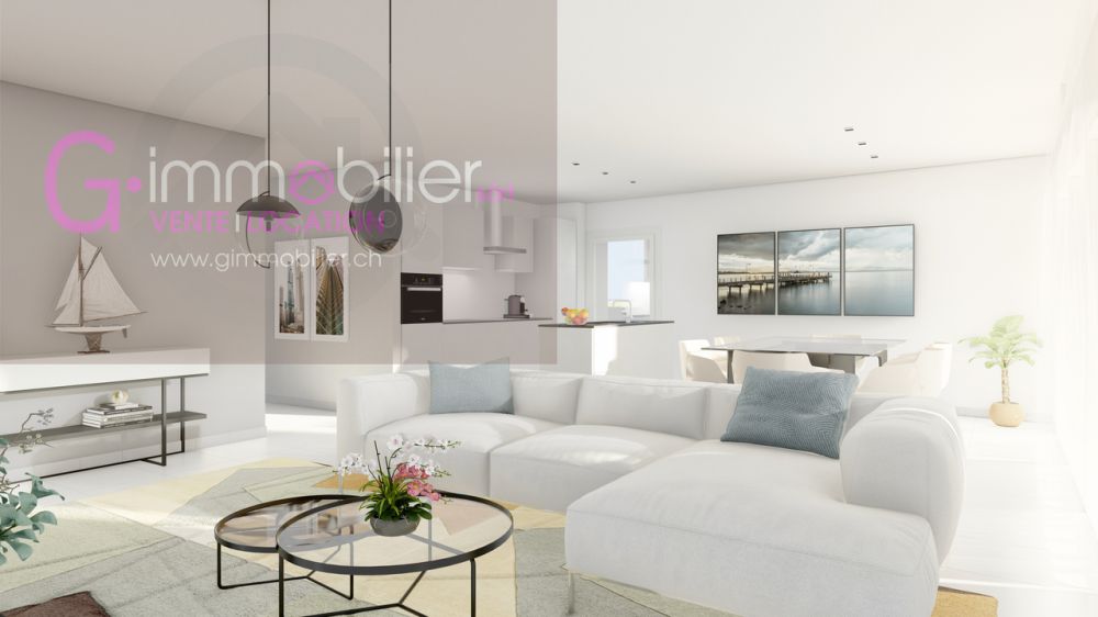 Nouvelle construction à Monthey -Appartements contemporains au coeur du quartier sous gare -  Bild 2