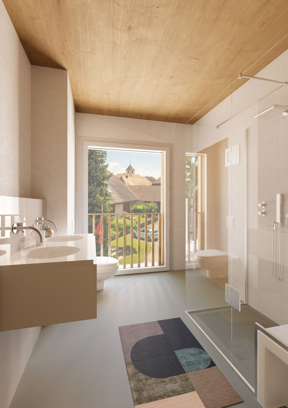 "Neubauwohnung im neu erstellten Holzhaus im Herzen des Berner Seelandes" -  Bild 4