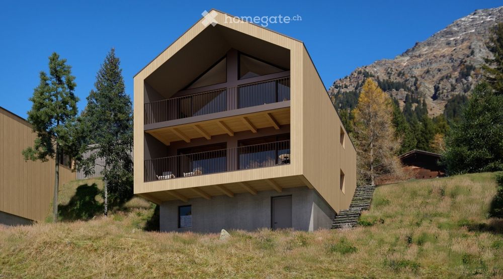 Chalet di nuova costruzione a San Bernardino (Pian San Giacomo)  con vista panoramica -  Bild 1