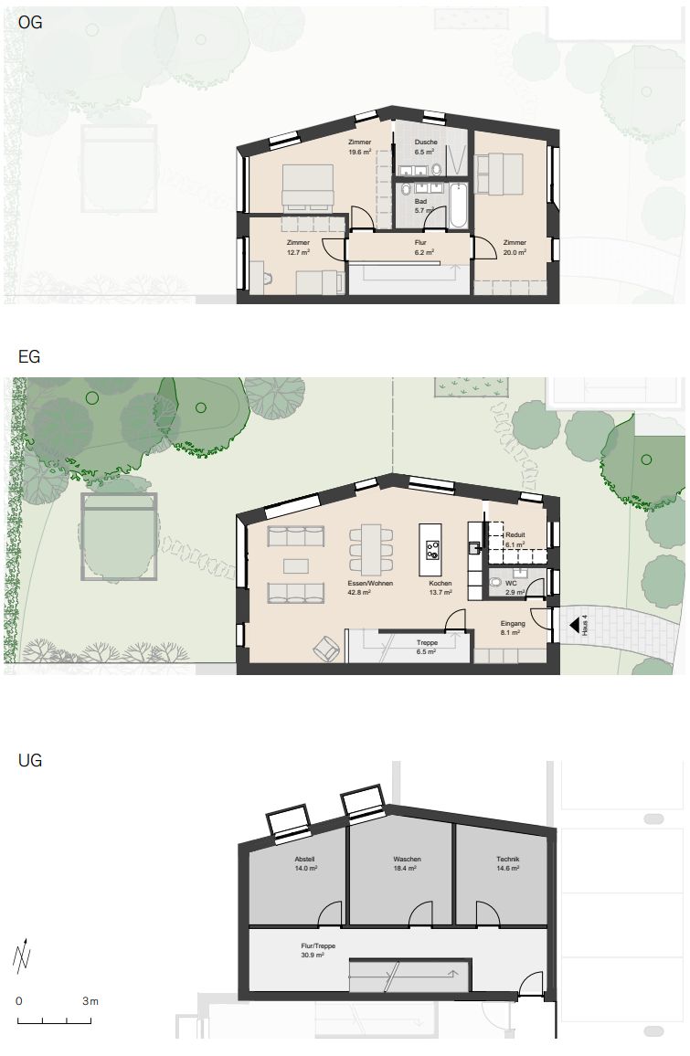 Modernes 5.5-Zimmer-Einfamilienhaus in ruhiger Lage von Mammern -  Bild 7