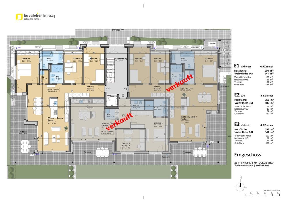 Top-Qualität; - 4.5 Zimmer Gartenwohnung  in Huttwil ... - Bild 3