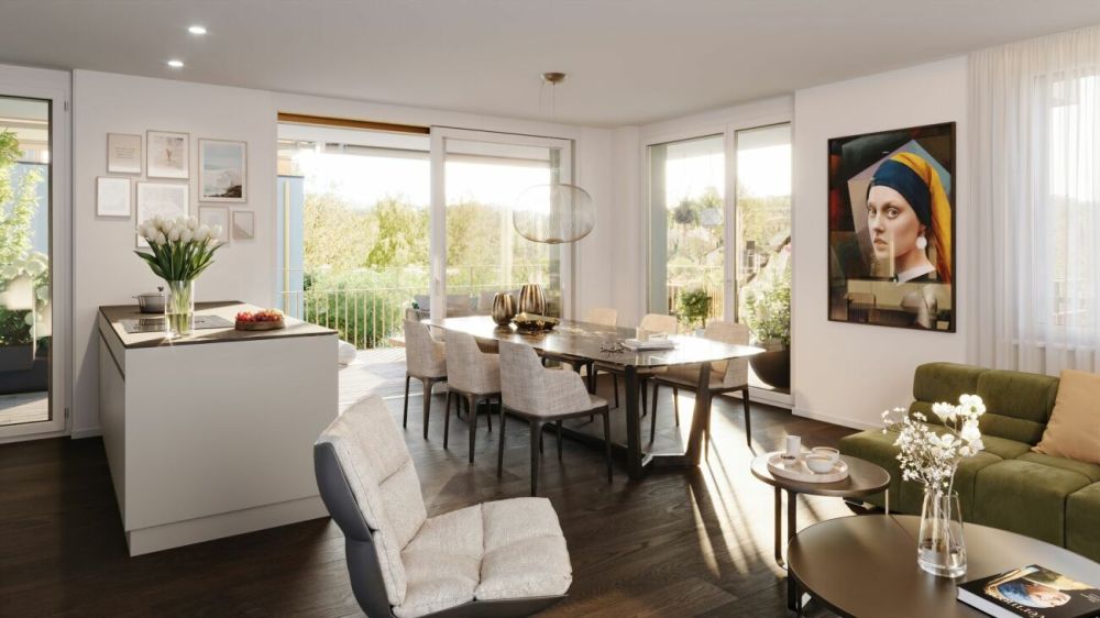 4½-Zimmer-Etagenwohnung im Tössidyll -  Bild 1
