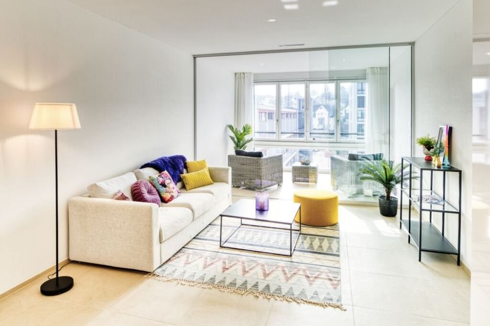 3.5-Zimmer Wohnung - Wohnzimmer