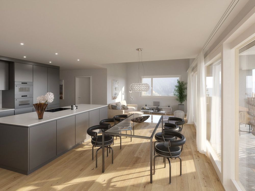 Exklusiver Zweitwohnsitz in Davos-Frauenkirch! 4.5-Zimmer-Wohnung der Extraklasse - Bild 4