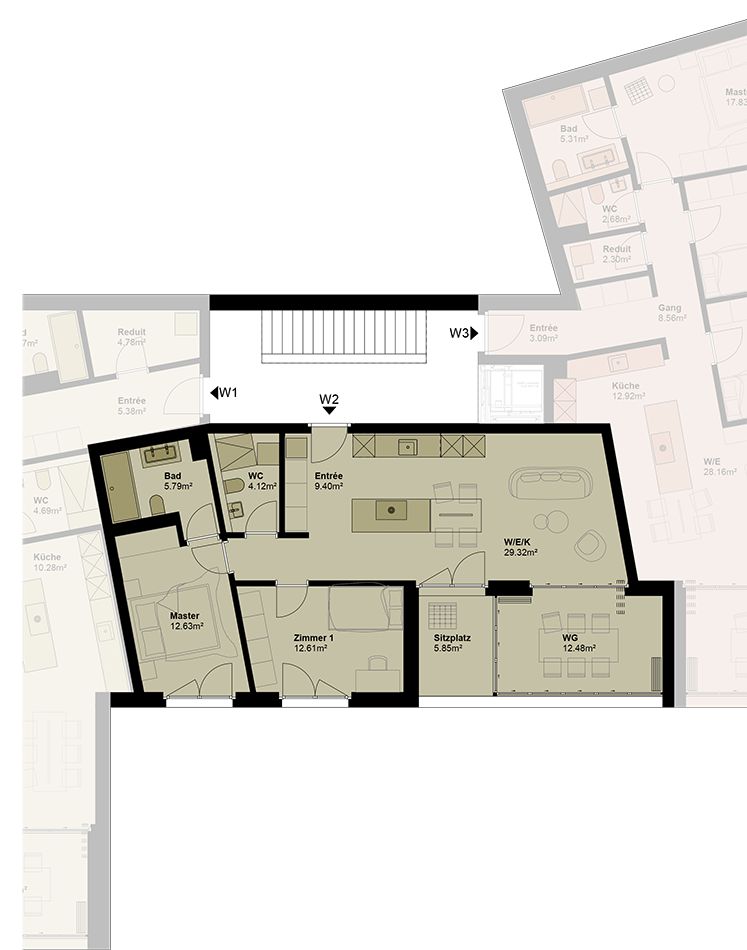 Exklusive Wohnung mit hoher Energieeffizienz und unverbaubarer Aussicht.Neue Preise! - W2 -  Bild 8