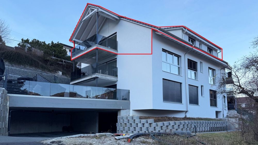 Moderne 4.5-Zimmer-Eigentumswohnung mit Balkon - Aussenaufnahme