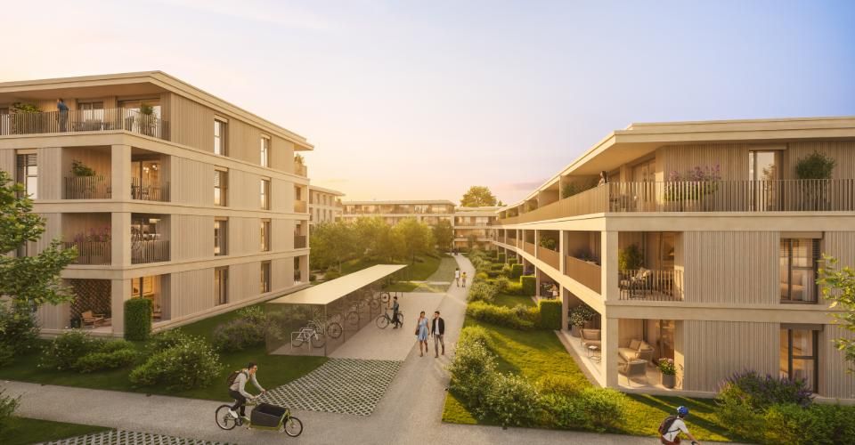 Appartements de 4 pièces au cœur d'un parc paysager - Appartement 4 pièces - image - 1