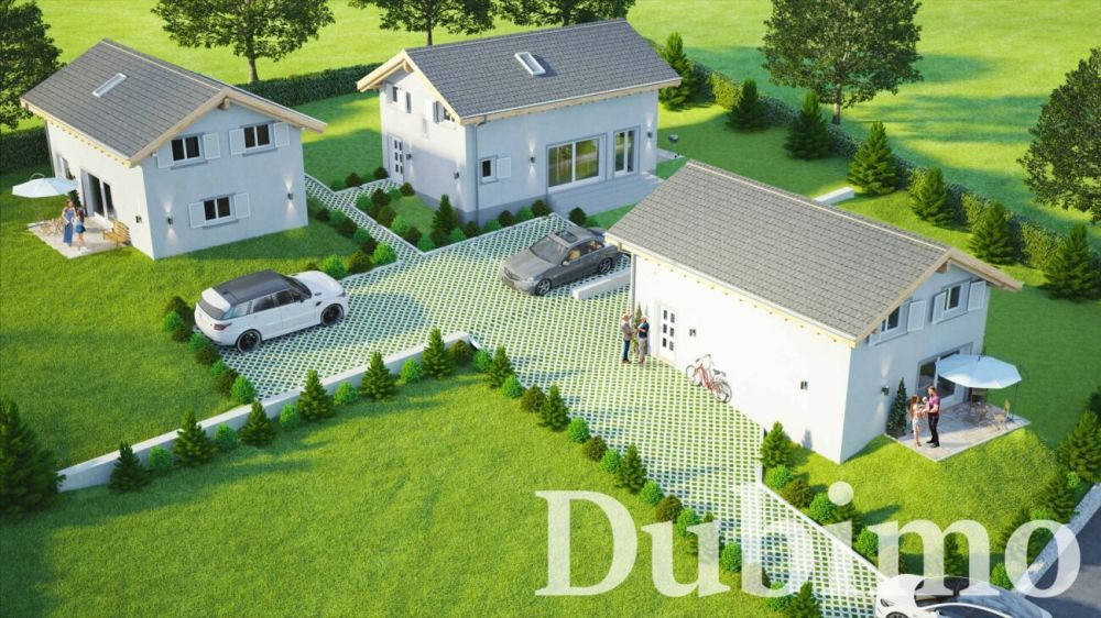 Villas les Ruches, Fully - Villa C - Implantation