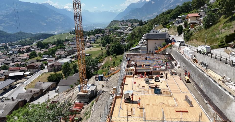 SAVIESE, splendide 4,5 pièces Vue imprenable à 180° - vaste terrasse - Appartement 4.5 pièces - image - 6