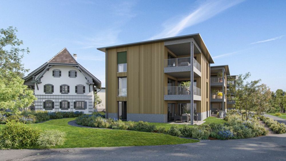 Im Herzen von Gränichen 2.5 bis 4.5 Zimmer Neubau-Wohnungen -  Bild 1