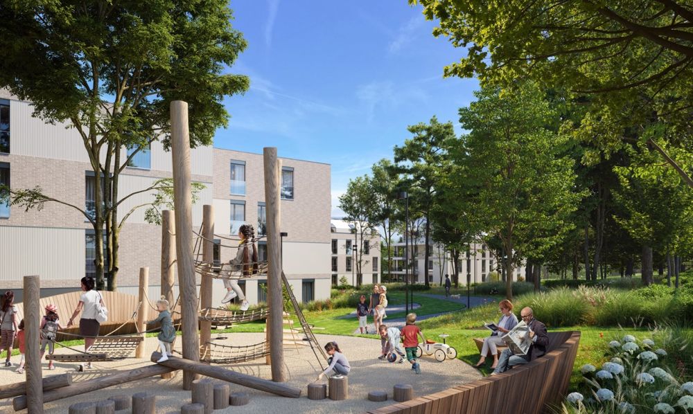 Le Parc de Staël - Coppet - Minergie P - Espace jeux