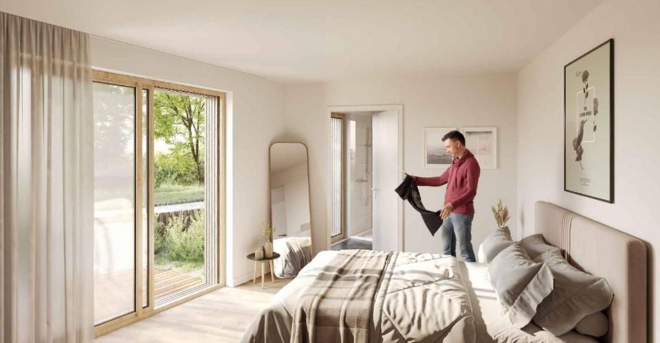 Nouvelle promotion – Spacieux appartement de 4,5 pièces au 2ème étage avec jardin privatif en rez. - Appartement 4.5 pièces - image - 4