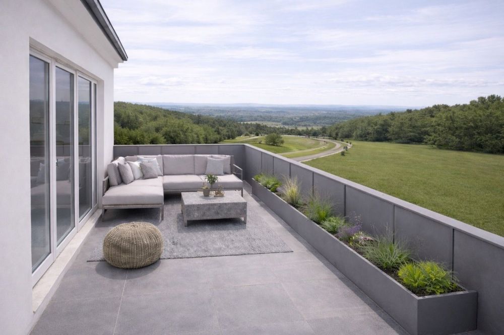 Duplex 5,5 pièces (côté gauche) de standing - vis-à-vis nature et cours d'eau - Corban - Image 1