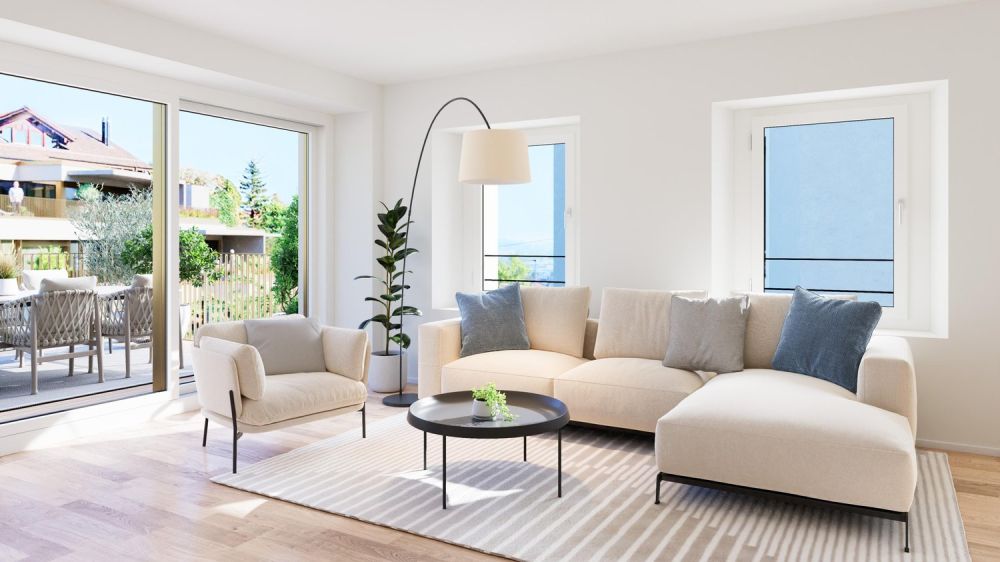 Wohnen im Neubau-Bauernhaus in einer Maisonettewohnung in Grenchen -  Bild 1
