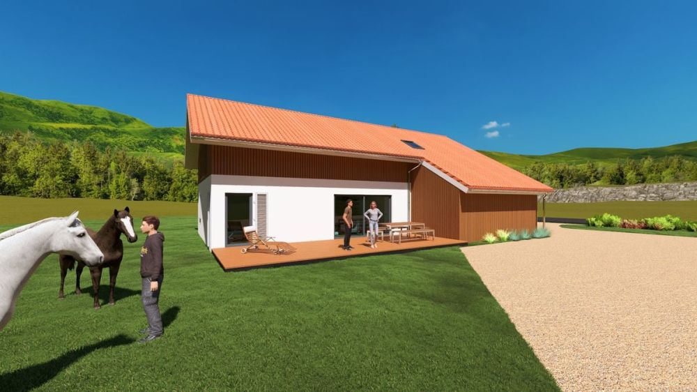 PERMIS EN FORCE - Deux villas avec écurie pour 3 chevaux sur grande parcelle - Bild 2