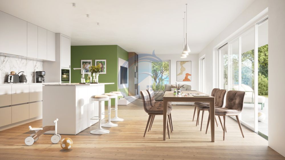 BEL APPARTEMENT DE 4.5 PIÈCES NEUF AU REZ-DE-CHAUSSÉE AVEC JARDIN -  Bild 7