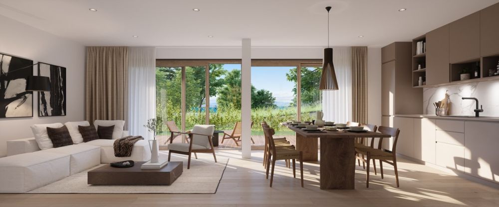 Le Parc de Staël - Coppet - Minergie P - Appartement en rez