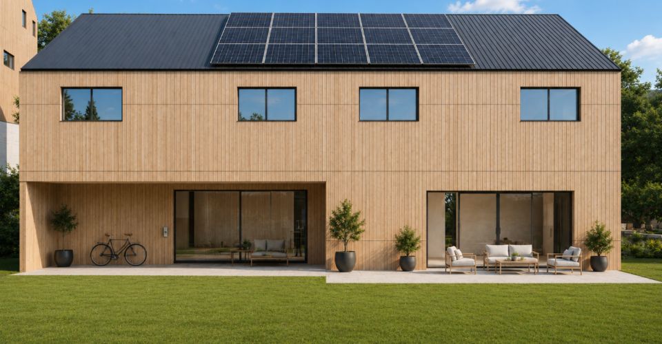 Splendide villa mitoyenne à Vérossaz - Maison contiguë 5.5 pièces - image - 1