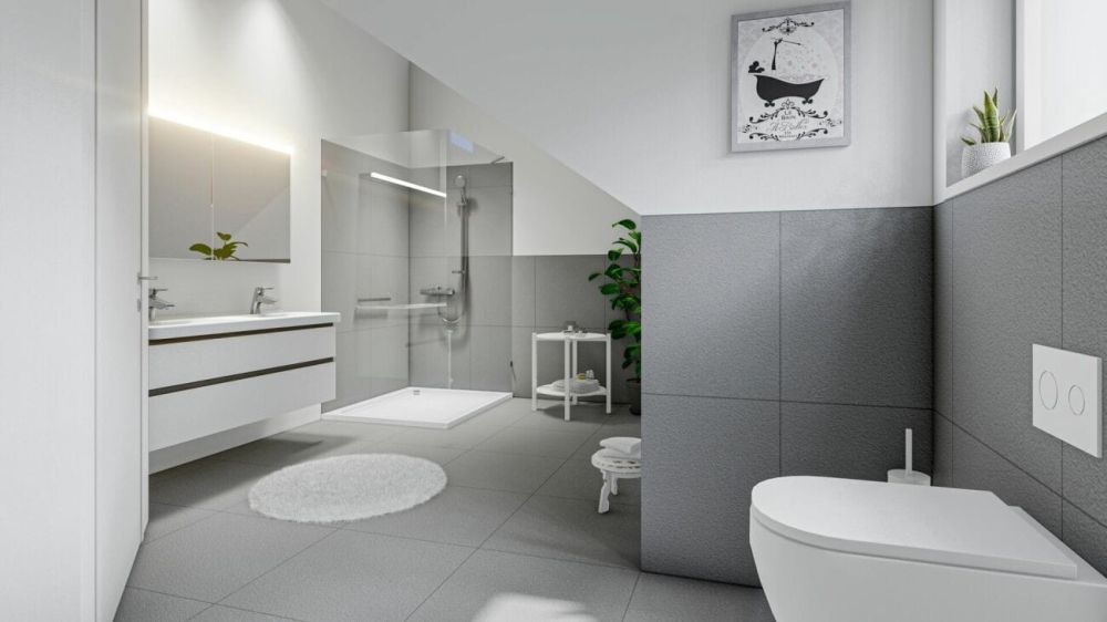 Neubau 6.5-Zi.-Doppeleinfamilienhaus mit Garten in Saland -  Bild 9