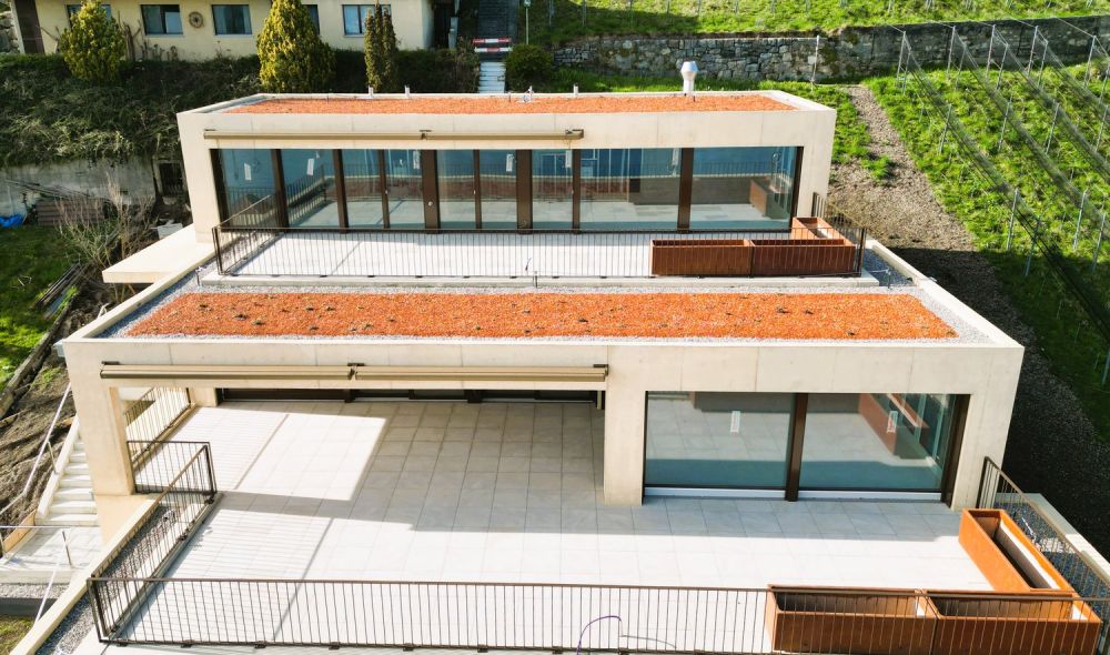 5.5-Zimmer Luxus-Duplex-Terrassenhaus mit Seesicht und Alpenblick - Bild 1