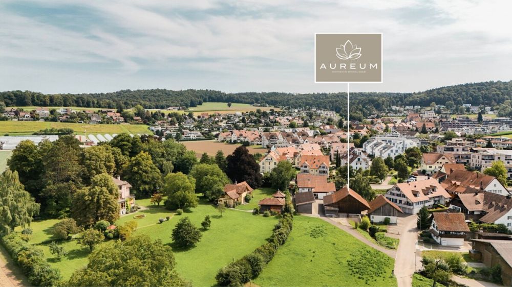 Neubauprojekt AUREUM - Stilvolle 2.5-Zimmer-Wohnung in Winkel - Lage vom Neubauprojekt