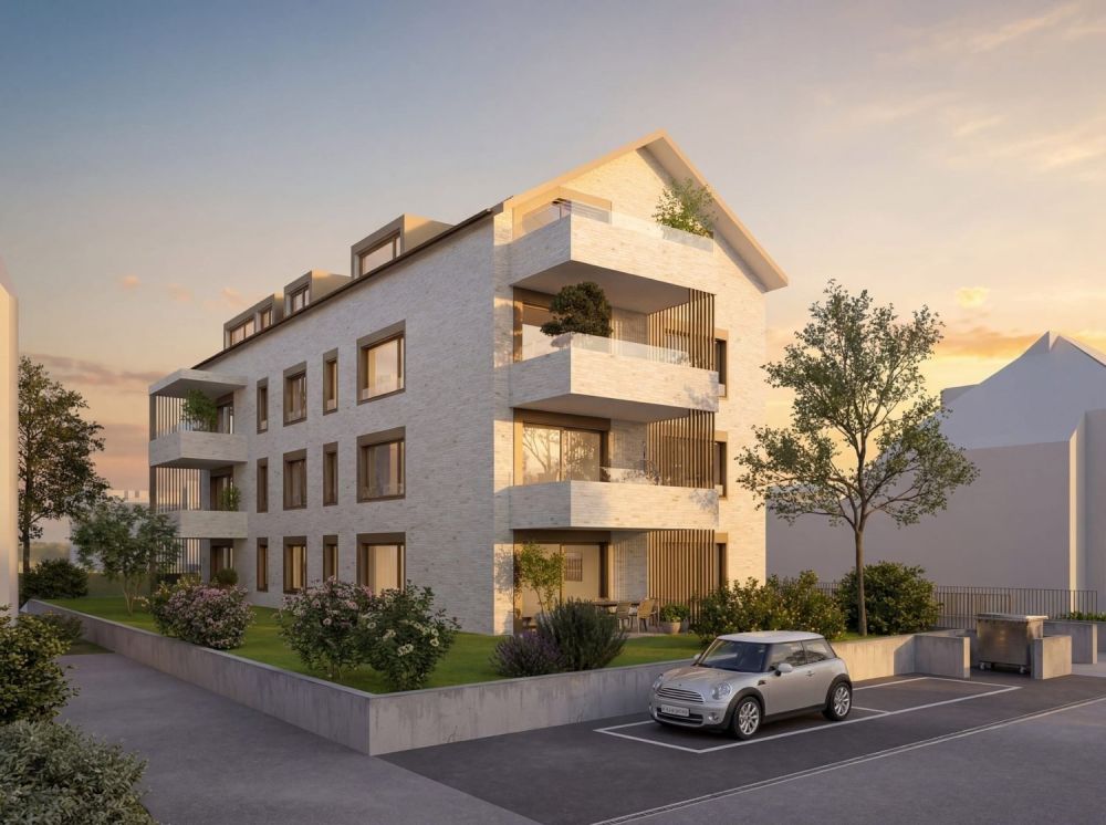 Exklusive 4.5-Zimmer Dachwohnung, inklusive 1 Autoeinstellplatz in Allschwil kaufen -  Bild 1