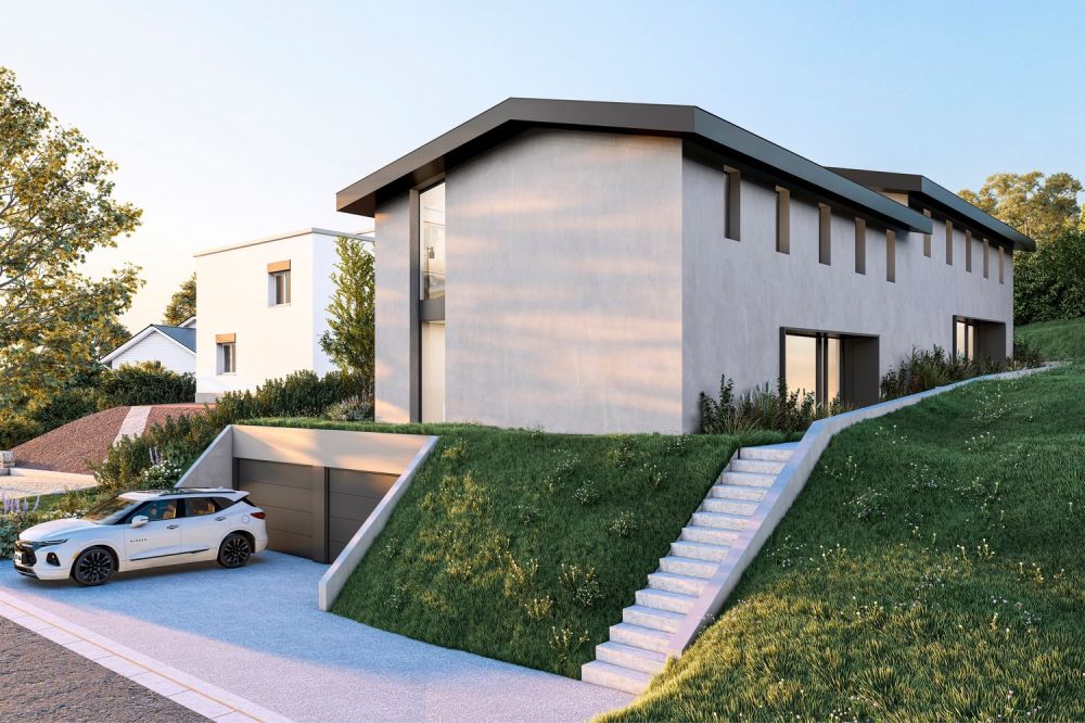Maison mitoyenne moderne de 4.5 pièces à Delémont – Disponible 2027 -  Bild 2