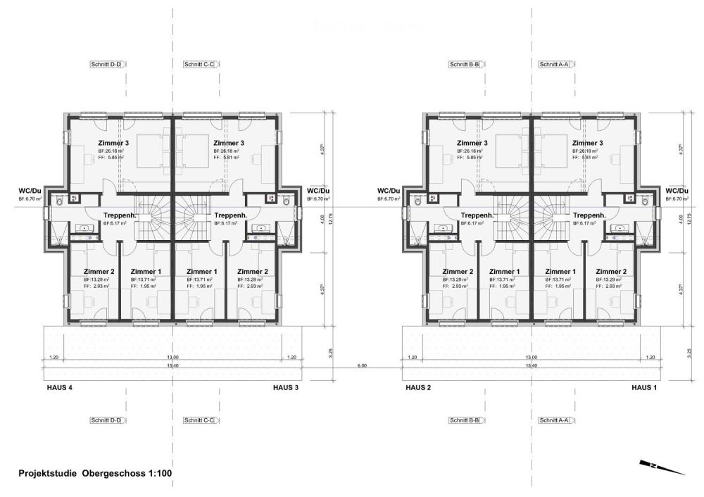 Modernes 6.5-Zimmer-Doppeleinfamilienhaus in Niederwil AG - Bild 7