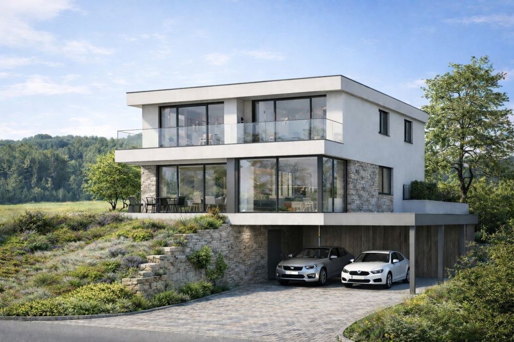 Neubauprojekt: Ihr neues Zuhause in idyllischer Lage - Hausansicht
