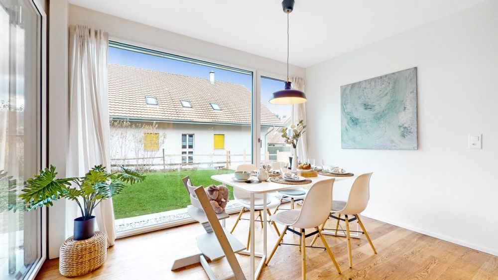 5.5 Einfamilienhaus freistehend, Neubau - Essplatz