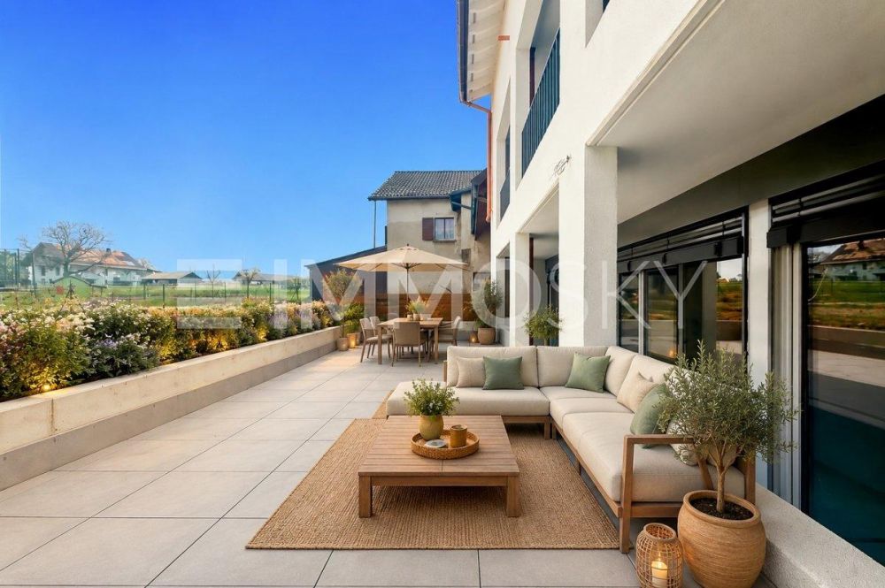 Magnifique Appartement neu mit großer Terrasse, 4 Min. von Cheseaux - Somptueuse terrasse homestaging