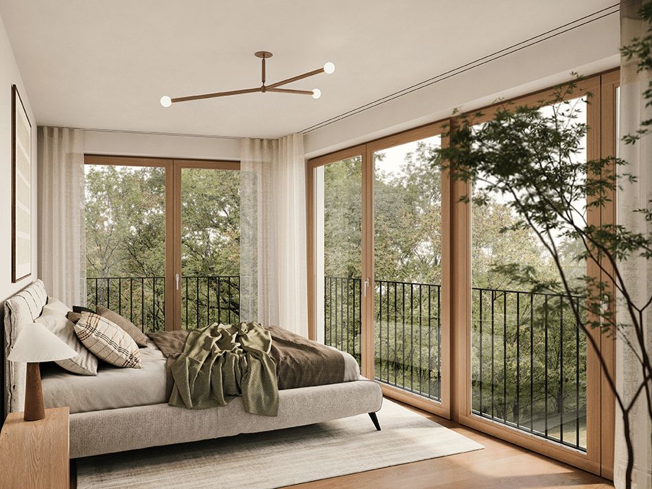 Exklusive, ruhige und moderne Geschosswohnung mit romantischem Balkon und Waldsicht - W7 -  Bild 11