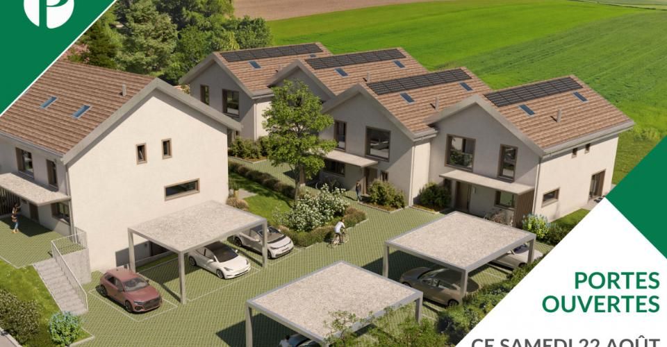 NOUVEAU PROJET DE 6 VILLAS FAMILIALES À THIERRENS AVEC JARDINS ! - Maison 6.5 pièces - image - 1